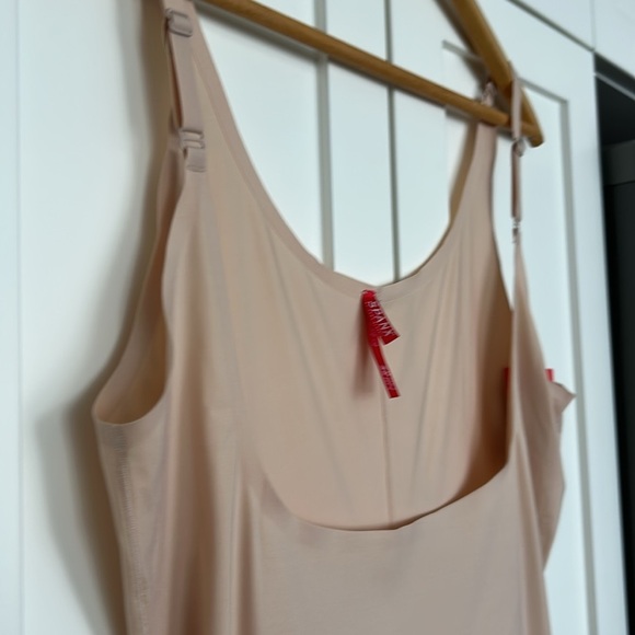 SPANX Open Bust Mid Thigh Bodysuit Shapewear Nude Women size 3x NEW - Picture 7 of 14